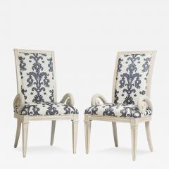 Dorothy Draper Pair Of Dorothy Draper Style Armchairs - 4758898