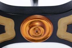 Dorothy Draper Pair of Dorothy Draper Espa a Side Tables in Original Black and Gold Lacquer - 1976588