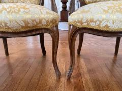 Dorothy Draper Pair of Fancy French Louis XV Refined Fauteuils Chairs Mid Century - 4561134