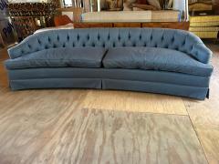 Dorothy Draper Spectacular Dorothy Draper style Curved Tufted Sofa Hollywood Regency - 4159848