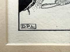 Dorothy Pulis Lathrop Satyr Pan and Deer Greek mythology - 4245117