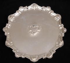 Dorothy Sarbit George II Sterling Silver Salver 1754 - 261601