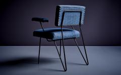 Dorothy Schindele Dorothy Schindele Pinleg wrought iron Armchair in original condition US 1940s - 3281166