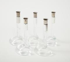 Dorothy Thorpe Set of 5 Dorothy Thorpe Lucite Candlesticks - 2934373