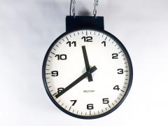 Double Faced Train Station Clock - 498774