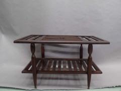 Double Level French Colonial Cocktail Table French Indochina 1930 - 1861210