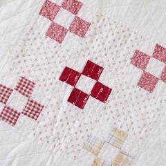 Double Nine Patch Quilt C 1910 - 3367766