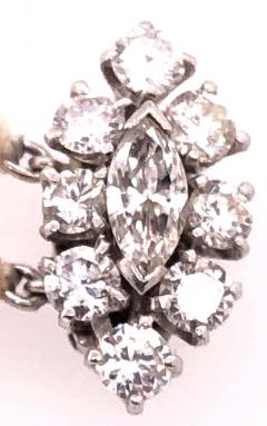 Double Strand Cultured Pearl Diamond Bracelet Large Diamond Pendant 1 20 TDW - 2712957