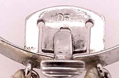 Double Strand Cultured Pearl Diamond Bracelet Large Diamond Pendant 1 20 TDW - 2712961