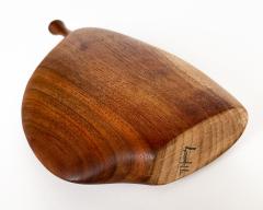 Doug Ayers Doug Ayers Signed Carved Turned Wood Weed Vase - 3242071