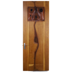 Doug Parmeter Exquisite Artisan Crafted Teak Door by Doug Parmeter - 2198422