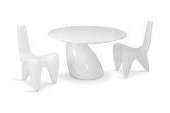 Douglas Mont Douglas Mont White Spidlight Chairs Set Of Two 2000s - 856517
