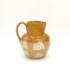 Doulton Bargeware Pitcher England 19th century - 4177247