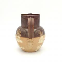 Doulton Bargeware Pitcher England 19th century - 4392337