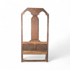 Dr C Dresser Style Of Aesthetic Movement Oak Hallstand with Floral Decoration - 4192959