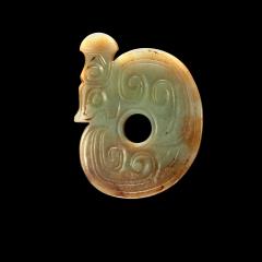 Dragon Plaque Pendant Shang Period - 3579376