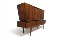 Dramatic Scandinavian Rosewood Credenza Sideboard - 4009452