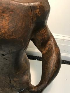 Dramatic Sycamore Wood Sculpture of a Mans Figure - 525340