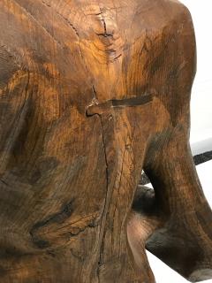Dramatic Sycamore Wood Sculpture of a Mans Figure - 525345