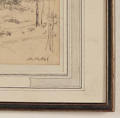 Drawing by Henry Hammond Ahl U S A  - 3666025