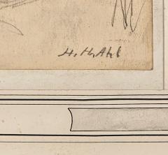 Drawing by Henry Hammond Ahl U S A  - 3666027