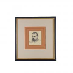 Drawing of a Man England circa 1900 - 4194577
