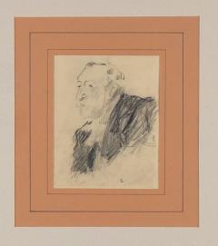 Drawing of a Man England circa 1900 - 4234157