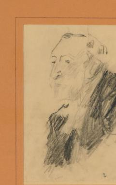 Drawing of a Man England circa 1900 - 4234159