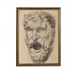 Drawing of a Man Italy circa 1870 - 4394051