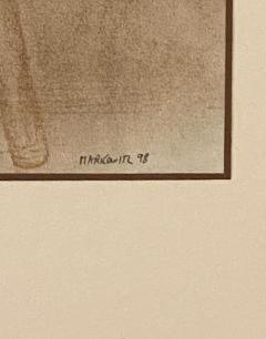 Drawing of a Seated Female Nude American 20th Century - 1799491