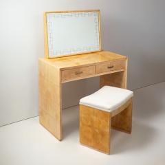 Dressing table and stool - 4581953