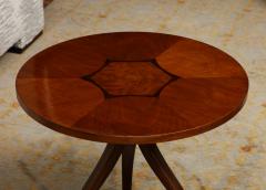 Drexel Marquetry Top Side Table - 3466224