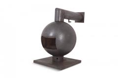 Dries Kreijkamp Brutalist Spherical Fireplace by Dries Kreijkamp in Cast Iron 1960s - 939906