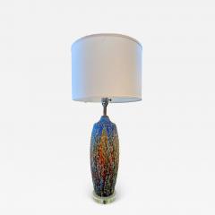 Drippy Paint Mid Century Table Lamp - 4659777