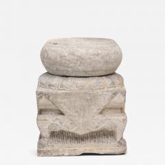 Drum Stone Column Base - 4186496