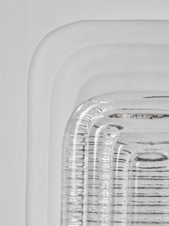 Dual Textures Murano Glass Wall Sconce - 4721021