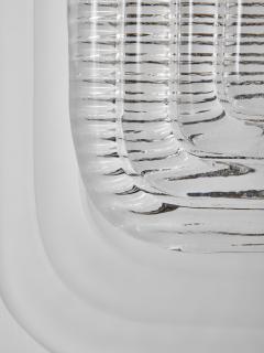 Dual Textures Murano Glass Wall Sconce - 4721025