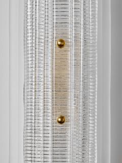 Dual Textures Murano Glass Wall Sconce - 4721026