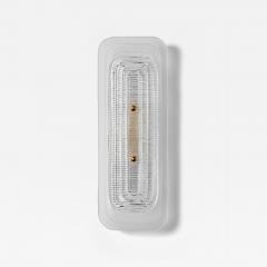 Dual Textures Murano Glass Wall Sconce - 4727888