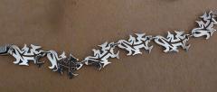 Duane Maktima Lizard link braceletsilver - 4750461
