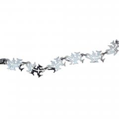 Duane Maktima Lizard link braceletsilver - 4751422