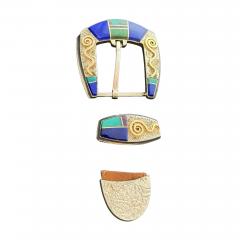 Duane Maktima belt buckle ranger set 2026 14 kt gold - 4751420