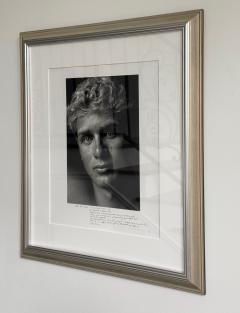 Duane Michals Framed Editioned Photograph with Notes by Duane Michals Prominent Provenance - 4815389