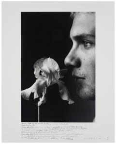 Duane Michals Framed Editioned Photograph with Notes by Duane Michals Prominent Provenance - 4815373