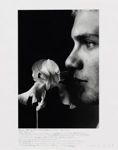 Duane Michals Framed Editioned Photograph with Notes by Duane Michals Prominent Provenance - 4817487