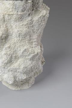 Duccio Maria Gambi Duccio Maria Gambi sculptural vase in white concrete Italy 2023 - 3556863