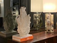 Duccio Maria Gambi Duccio Maria Gambi sculptural vase in white concrete Italy 2023 - 3556871