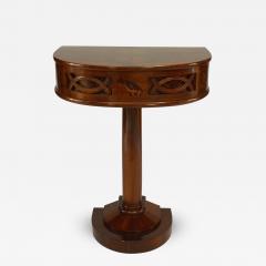 Duilio Cambellotti Italian Art Deco 1930 Rosewood Console Table - 429413