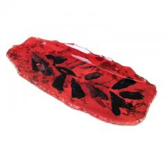 Duilio Dube Barnab Red Fontana Arte Center Piece or Wall Decoration by Dube  - 1001369