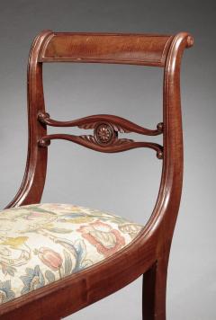 Duncan Phyfe CLASSICAL MAHOGANY WINDOW SEAT - 4545564